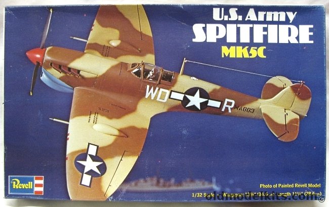 Revell 1/32 US Army Spitfire Mk5C, H281 plastic model kit